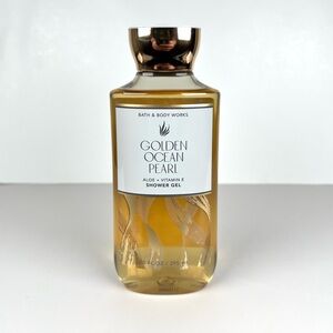 Bath & Body Works Golden Ocean Pearl Shower Gel 10 oz Retired Scent NEW